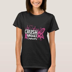 Borstkanker Bewustzijn Bling Pink Ribbon 2 T-shirt