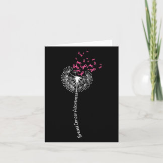 Borstkanker Bewustzijn Bloem Roze Overlevende Ontw Kaart