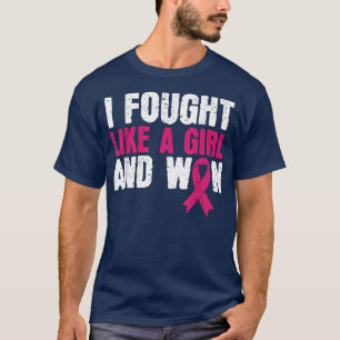 Borstkanker bewustzijn dat ik als een meisje en we t-shirt
