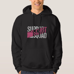 Borstkanker Bewustzijn Familie Ondersteuning Team Hoodie