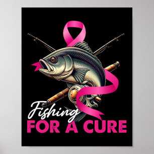 Borstkanker Bewustzijn Gevist voor een Cure Pink R Poster