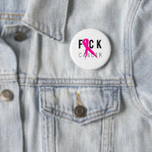 Borstkanker Bewustzijn Gift Retro Distressed 2 Ronde Button 5,7 Cm (In situ)