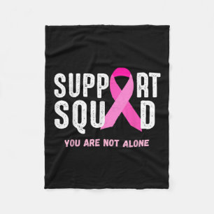 Borstkanker Bewustzijn Gift Support Squad Je bent Fleece Deken