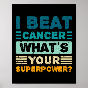 Borstkanker Bewustzijn Ik Beat Kanker Wat Is Uw Ka Poster