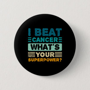 Borstkanker Bewustzijn Ik Beat Kanker Wat Is Uw Ka Ronde Button 5,7 Cm
