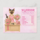 Borstkanker Bewustzijn in oktober draag we roze Briefkaart (Voorkant)