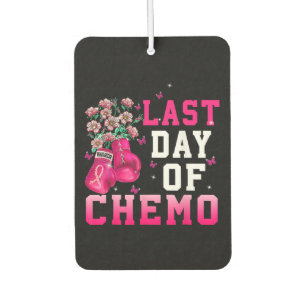 Borstkanker Bewustzijn Laatste Dag van Chemo Krijg Luchtverfrisser