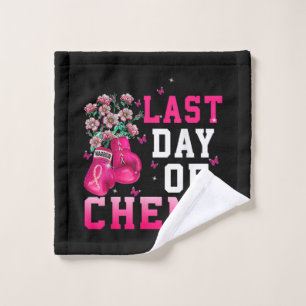 Borstkanker Bewustzijn Laatste Dag van Chemo Krijg Washandje