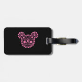 borstkanker bewustzijn lint strijd brLuggage Label Bagagelabel (Achterkant horizontaal)