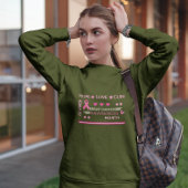 Borstkanker bewustzijn maand ontwerp trui