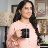 Borstkanker bewustzijn maand ontwerp tweekleurige koffiemok