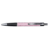 Borstkanker bewustzijn maand roze aangepaste scrip pen (Achterkant)