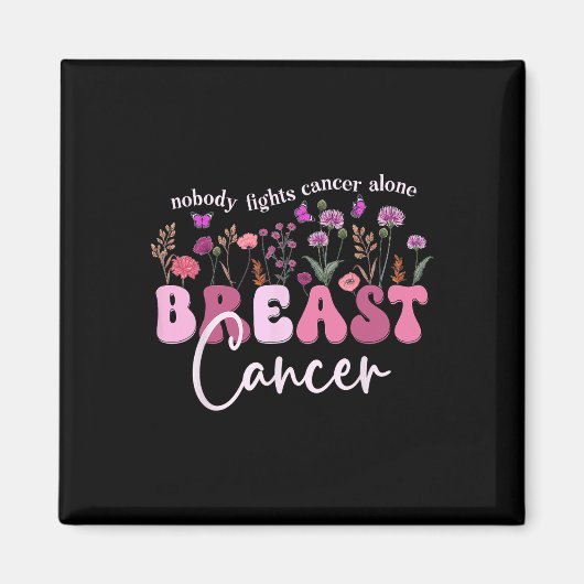 Borstkanker Bewustzijn moeder Ondersteuning Borstk Magneet (Voorkant)