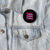 Borstkanker Bewustzijn Ondersteuning Strijders Bew Ronde Button 5,7 Cm (In situ)