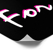 Borstkanker Bewustzijn Prader Hands Poster (Hoek)