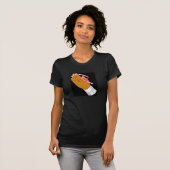 Borstkanker Bewustzijn Prader Hands T-shirt (Voorkant volledig)