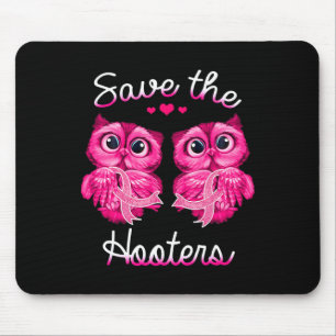 Borstkanker Bewustzijn Red de Hooters Muismat