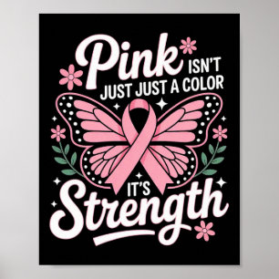Borstkanker bewustzijn roze oktober. Borstkanker Poster
