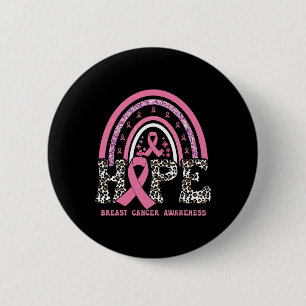 Borstkanker Bewustzijn Roze Ribbon Maand Ondersteu Ronde Button 5,7 Cm
