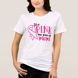 Borstkanker bewustzijn roze voor mijn moeder Tri-Blend shirt