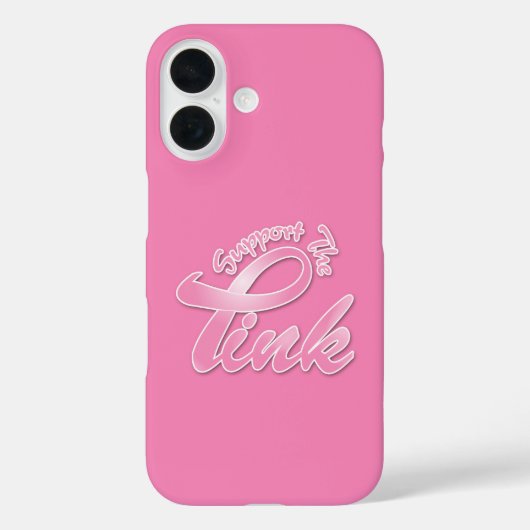 Borstkanker Bewustzijn Steun de Roze Case-Mate iPhone Case (Achterkant)
