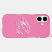 Borstkanker Bewustzijn Steun de Roze Case-Mate iPhone Case (Achterkant (horizontaal))