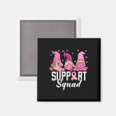 Borstkanker Bewustzijn Warrior Support Squad GNOM Magneet (Voorkant / Achterkant)
