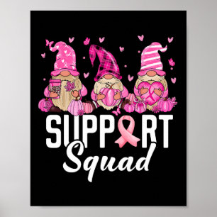 Borstkanker Bewustzijn Warrior Support Squad GNOM Poster