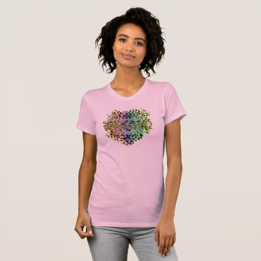 Borstkanker Bewustzijnd vrouwen T-Shirt (Voorkant volledig)
