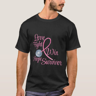 Borstkanker Bewustzijnscadeaus voor Vrouwen Vriend T-shirt