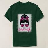 Borstkanker Bewustzijnszorg Overlevingskansen Vrou T-shirt (Design voorkant)