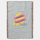 Borstkanker bij Elemonate en blijf warm Deken (Voorkant Verticaal)