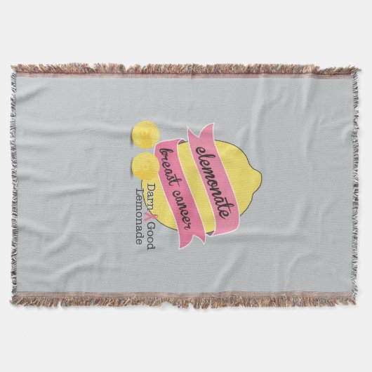 Borstkanker bij Elemonate en blijf warm Deken (Voorkant)