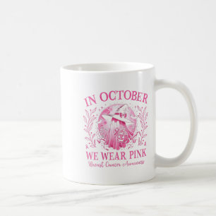 Borstkanker bij vrouwen Vrouwen Halloween In Oktob Koffiemok