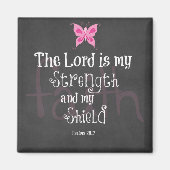 Borstkanker - Bijbelversie Magneet (Voorkant)