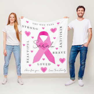Borstkanker Blanket Fleece Deken