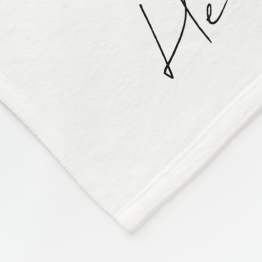 Borstkanker Blanket Fleece Deken (Hoek)