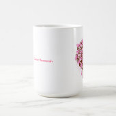 Borstkanker Boom van linten Koffiemok (Center)