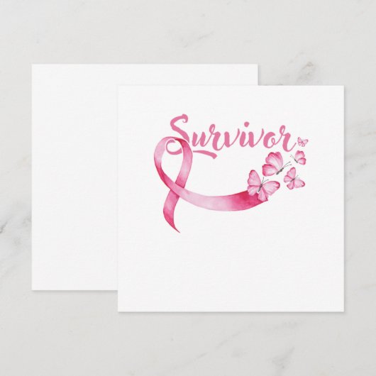 Borstkanker borstkanker Gif Kaart (Voorkant / Achterkant)