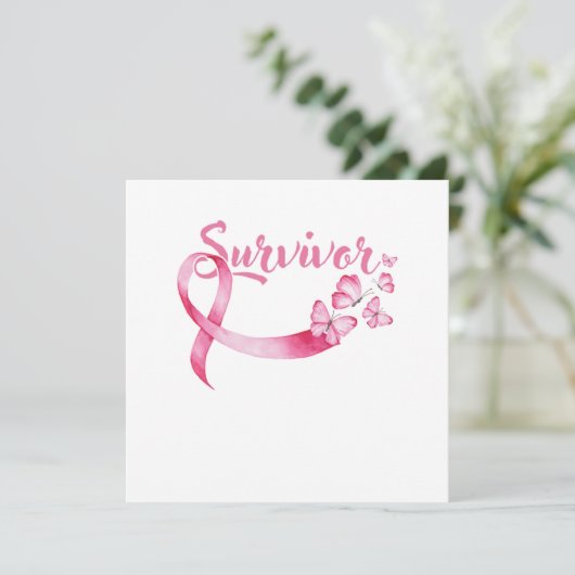 Borstkanker borstkanker Gif Kaart (Staand voorkant)