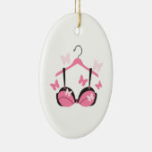 Borstkanker Bra Keramisch Ornament (Rechts)