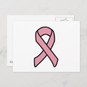 Borstkanker Briefkaart (Voorkant / Achterkant)