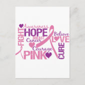 Borstkanker Briefkaart (Voorkant)
