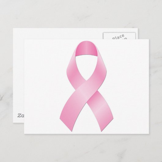 Borstkanker Briefkaart (Voorkant / Achterkant)