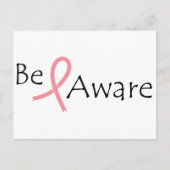 Borstkanker Briefkaart (Voorkant)