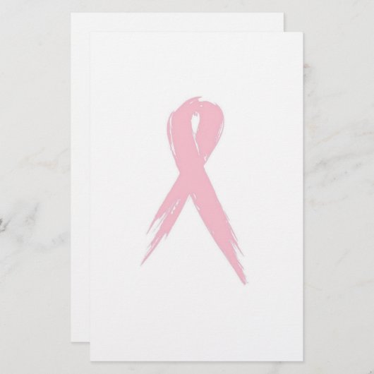 Borstkanker Briefpapier (Voorkant / Achterkant)
