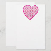 Borstkanker Briefpapier (Voorkant / Achterkant)
