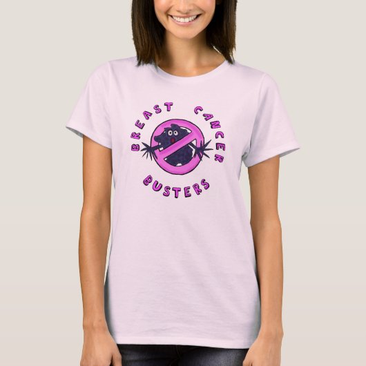 Borstkanker Busters T-shirt vrouwen (Voorkant)