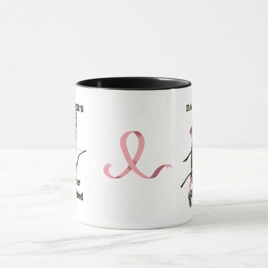 Borstkanker cadeau voor uw dochter bij diagnose mok (Midden)