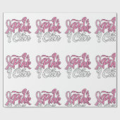 Borstkanker Cadeaupapier (Vlak)